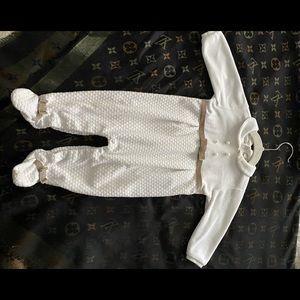 Armani baby 6 month velour outfit